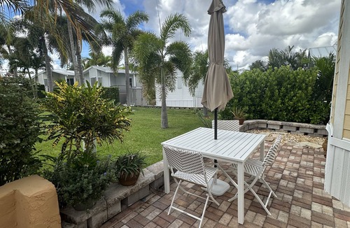 Juno Beach House | New! Recently updated, cozy bungalow across from the Juno Beach Pier.