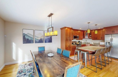 Jackson Condo | New Slopeside Home at Black Mountain w/Mountain Views, AC, Deck, Grill & WiFi