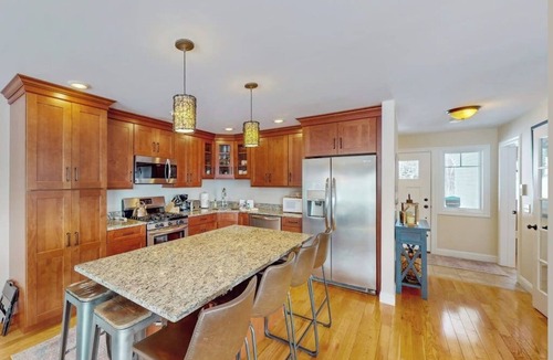 Jackson Condo | New Slopeside Home at Black Mountain w/Mountain Views, AC, Deck, Grill & WiFi