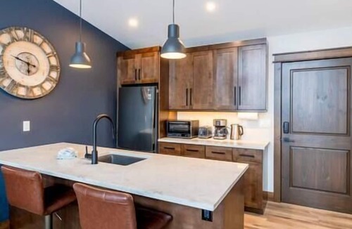 Fernie Apartment | New Studio/Fireplace/King Bed/Fabulous Views