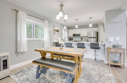 Bristol Condo | Newfound Lake Vacation Rental w/Deck & Lake View