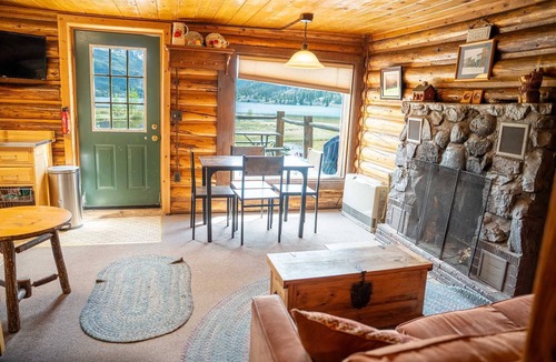 Lake City Cabin | Nordic Lakeview - Unobstructed Views of Lake San Cristobal and Surrounding Mountains
