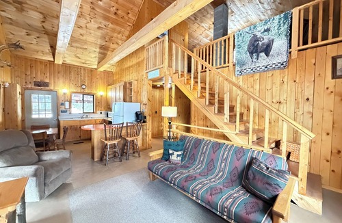 Blanchard Cabin | Northwoods ATV, Hiking, Hunting Cabin with direct access to ITS-85 in Monson