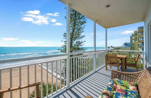 South Patrick Shores Apartment | Oceanfront 2BR-Perfect Beach View Balcony