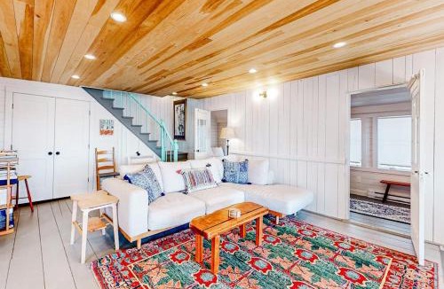 Rockport House | Oceanfront home on 6 acres with multi-level deck & spectacular view