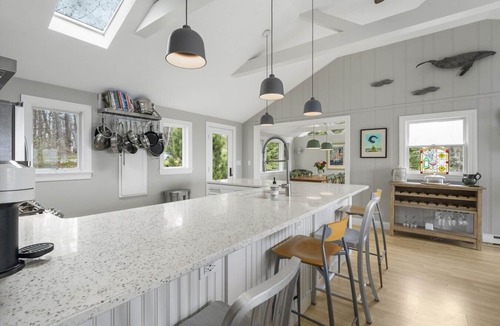 Boothbay Harbor House | Oceanfront Retreat on Spruce Point, Private Dock, Hot Tub & Resort Amenities