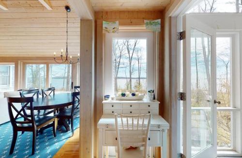 Brooklin House | Oceanfront retreat with sunrise views, screened porch, & deck