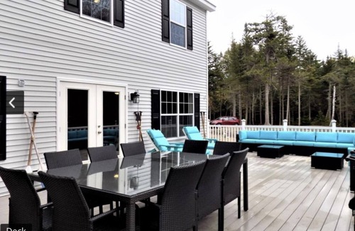 Gouldsboro House | Oceanfront Waterfront Kids Hot Tub Pets A/C Mini Resort Sandpiper Shores