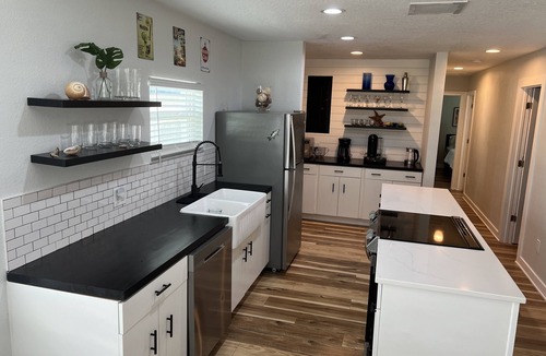 Indialantic House | ONE block from the beach, our modern home is your perfect, relaxed getaway.
