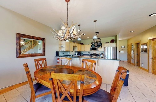 South Fork House | Outdoor lover's retreat with fireplace, scenic deck, grill, & W/D - near skiing