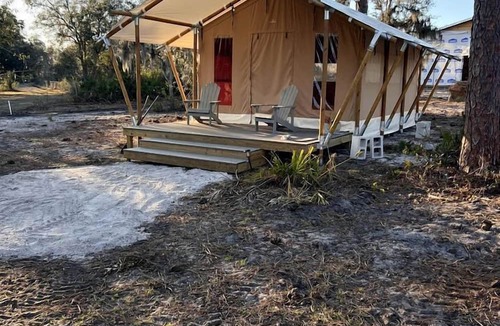 Punta Gorda RV Rental | Peaceful Glamping Escape with Private River Access Near Punta Gorda, Florida