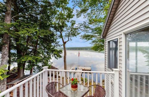 Otis House | Peaceful Lakefront Escape with Outdoor Dining, Beach Access, Deck & Firepit
