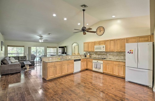 Lehigh Acres House | Peaceful Lehigh Acres Home w/Grill + Lanai!