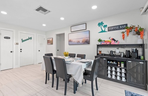 Riviera Beach House | Perfect for tournament teams, work crews, and family getaways, Sweet Pink offers a comfortable, peaceful stay designed to feel like your home away from home.