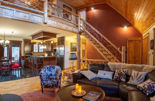 Jay House | Pet-Friendly Adirondack Retreat | Hot Tub, Fire Pit near Whiteface Mountain