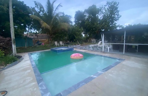 Florida Gardens Apartment | Pool House, Hot Tub, Fire Pit, and Gazebo