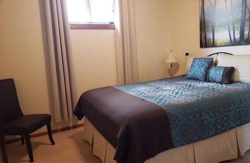 Chestermere Resort | PRIVATE 1 B/R Suite in Upscale formerShowhome . 4 MIN walk to Lakeside beach Pk