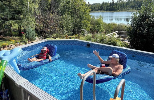 Clearwater County House | PRIVATE BEACH on a beautiful, small, spring-fed lake. AMAZING VIEWS & SUNSETS!