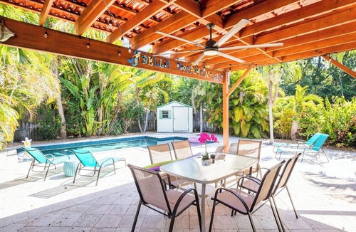 Dania Beach Villa | Private Pool & Games Near Dania Pointe & Beaches