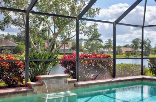 Central Naples House | Private Pool Lakefront Briarwood Home 10 Min to Naples Beaches