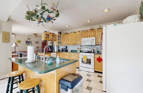 Center Ossipee House | Private spacious mountain view w/beach rights, hot tub, spacious deck & firepit