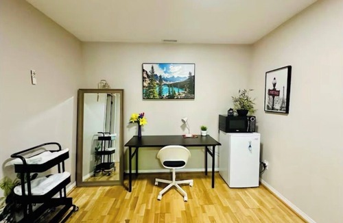 South Newton Apartment | Private Studio: Separate Entry, Washroom & Living Room