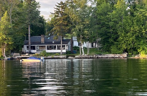 Bridgewater House | Private waterfront home with dock and mooring.