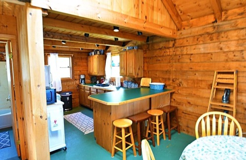 Lyman Cabin | Private Waterfront Maine Cabin on Swan Pond Lyman, ME Sleeps 8