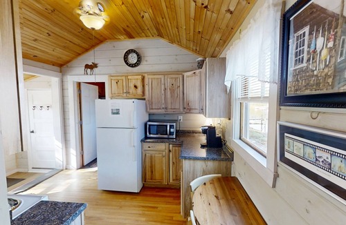 West Bath Cottage | Recently renovated cottage just steps to the waters edge deck, and dock along the New Meadows River.