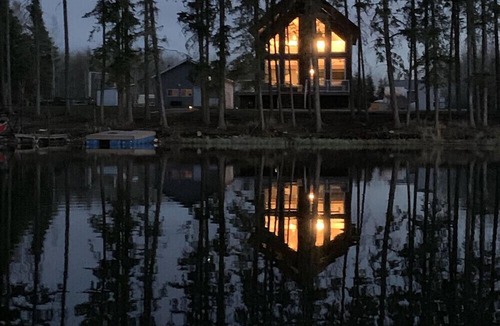 Chitek Lake Cabin | Remote luxury lake front cabin located in the middle of Saskatchewan’s forest.