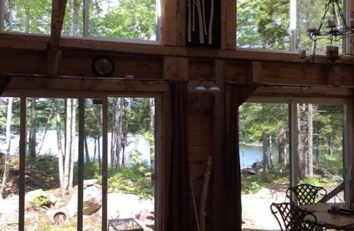Bucksport Cabin | Remote off-grid cabin on pond 4WD/AWD required