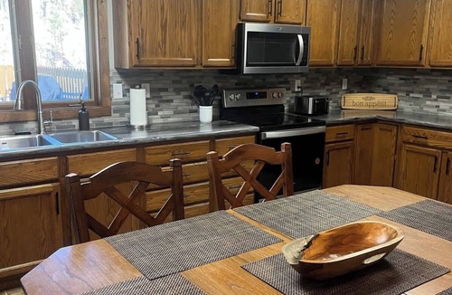 Keystone House | Rock Lodge covered parking and Private Hot Tub!