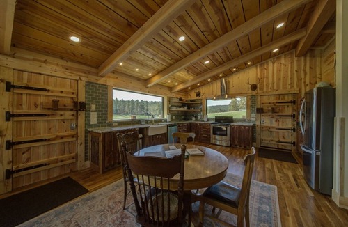 Colonial Pine Hills Cabin | Rustic Custom Timber Frame Cabin