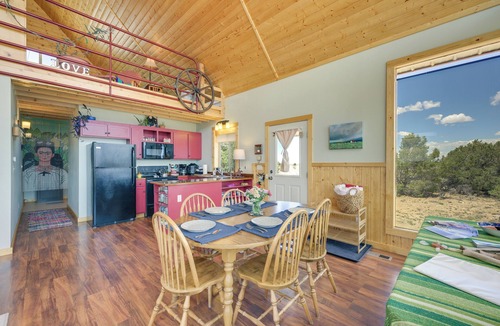 San Luis Apartment | Sangre de Cristo Views! Retreat Near Wild Horses!
