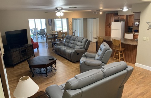 Placid Lakes House | Sawtooth Hawk Beach W/Dock on Beautiful Lake Placid Rent just one side or both