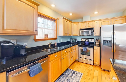 Sunday River Area House | Secluded chalet with upscale interior & jetted tub - near Sunday River Resort