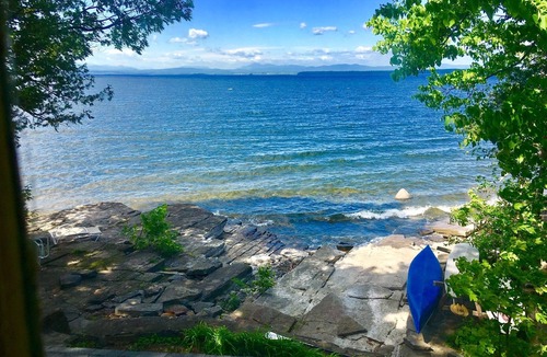 South Hero House | Secluded Lake Champlain Home on 1200' of Frontage