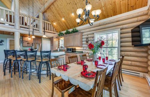 Red Feather Lakes House | Secluded Log Cabin w/Game Room & Forest Views