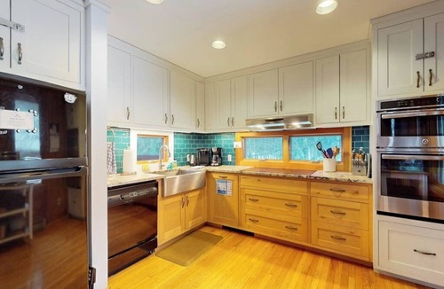 Waitsfield House | Ski home in the woods with a private hot tub & mountain views