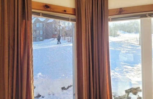 North Troy Condo | Ski in/Ski out at Jay Peak- 10 feet from Grammy Jay Run