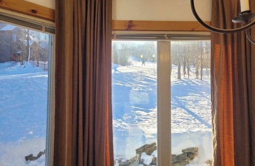 North Troy Condo | Ski in/Ski out at Jay Peak- 10 feet from Grammy Jay Run