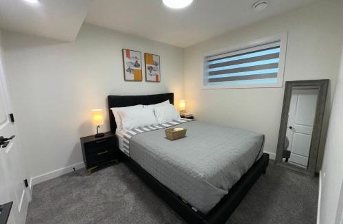 Southwest Edmonton Apartment | Sleek Guest Retreat SW EDM BSMT Suite