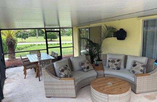 Port Saint Lucie House | Spacious 4BR Lakefront Getaway – Heated Pool, Hot Tub Near Everything!