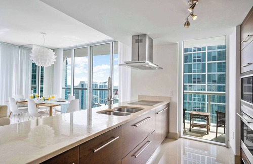Downtown Miami Apartment | Spacious Brickell Suite with Dedicated Workspace