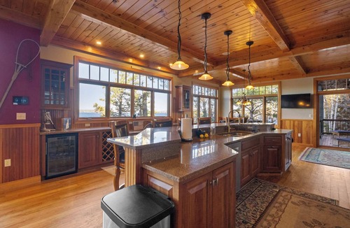 Alton Bay House | Spacious Lake Estate | Dock, Theater & Hot Tub