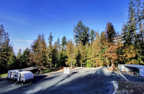 Powell River RV Rental | Steps From the Beach Full Service RV Site