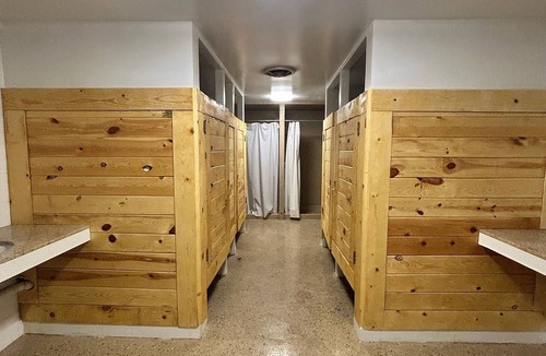 Sturgis Cabin | Sturgis Camping Cabin with Queen Bed