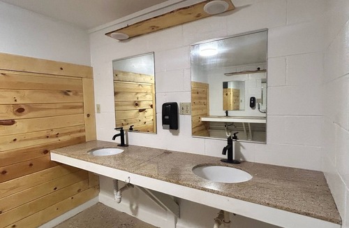 Sturgis Cabin | Sturgis Camping Cabin with Futon and Bunkbed