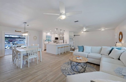 Connors House | Sunsations | Waterfront Home with Private Dock | Saltwater Pool & Spa