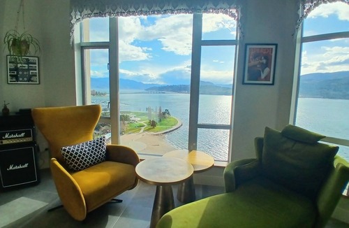 Central Okanagan Condo | Sunset Waterfront Resort, Crown Jewel of Kelowna. Panoramic Lake Views, floor 18